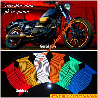 💥 TEM CHỈ 3M PHẢN QUANG DÁN MÂM XE MÁY 💥