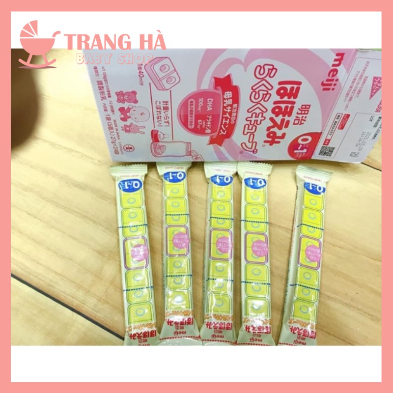 ❣️𝑺𝑰𝑬̂𝑼 𝑲𝑯𝑼𝒀𝑬̂́𝑵 𝑴𝑨̣𝑰❣️Sữa meiji thanh số 0 (27g)