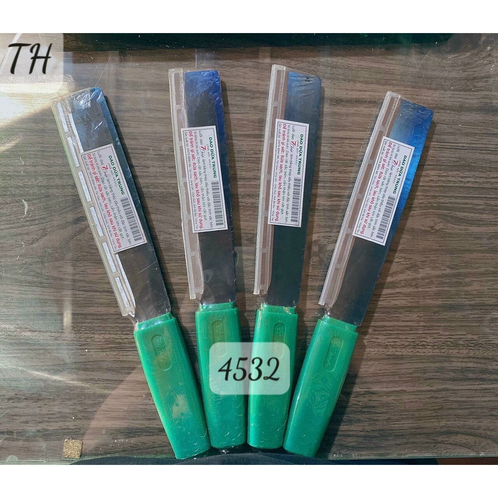 DAO LƯỠI THÉP CỰC SẮC THÁI THỊT GỌT RAU CỦ 2 LOẠI CHUÔI NHỰA HÀNG VIỆT NAM