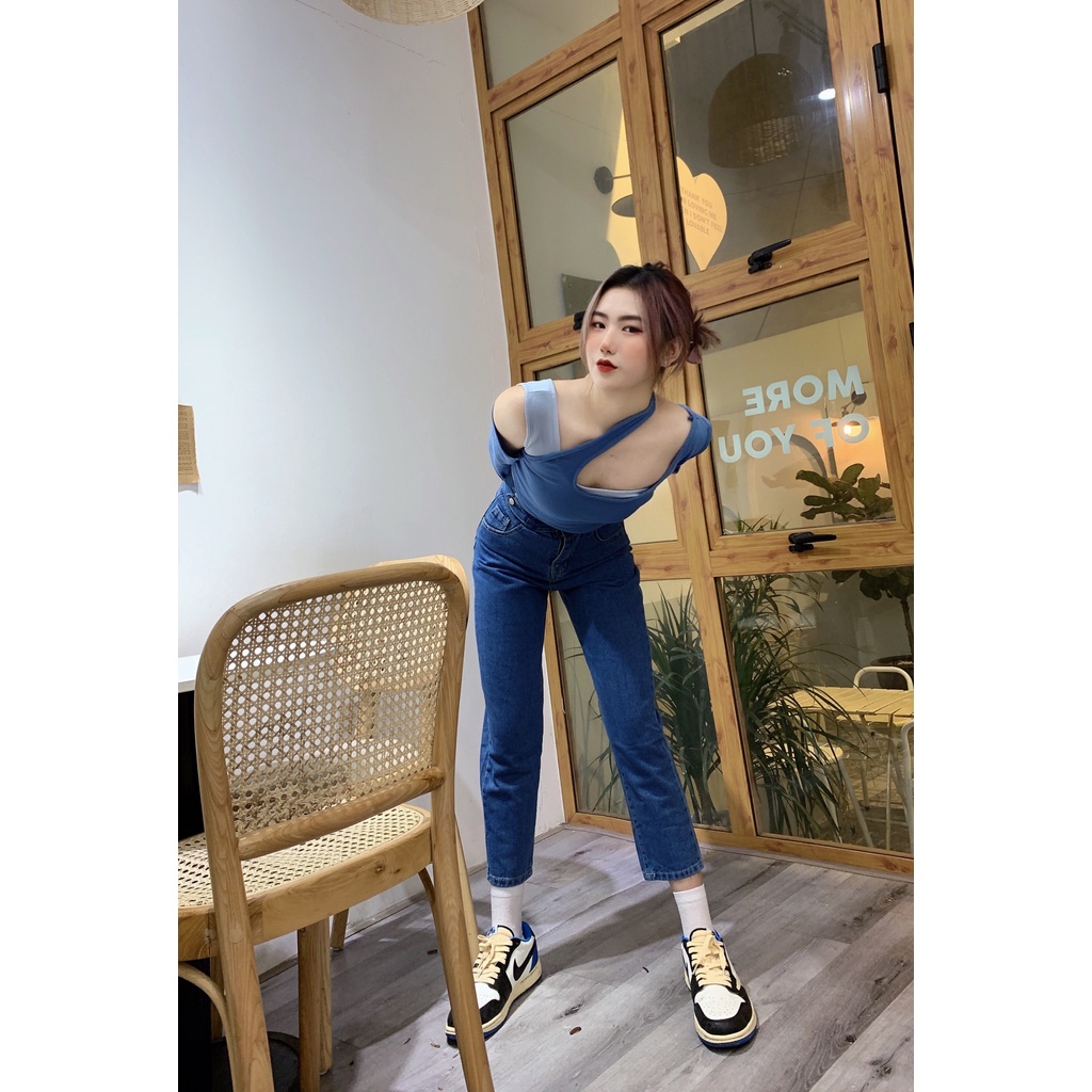 Quần jean skinny nữ MaiAnh.88 quần skinny jean cạp cao tôn dáng hack chân dài