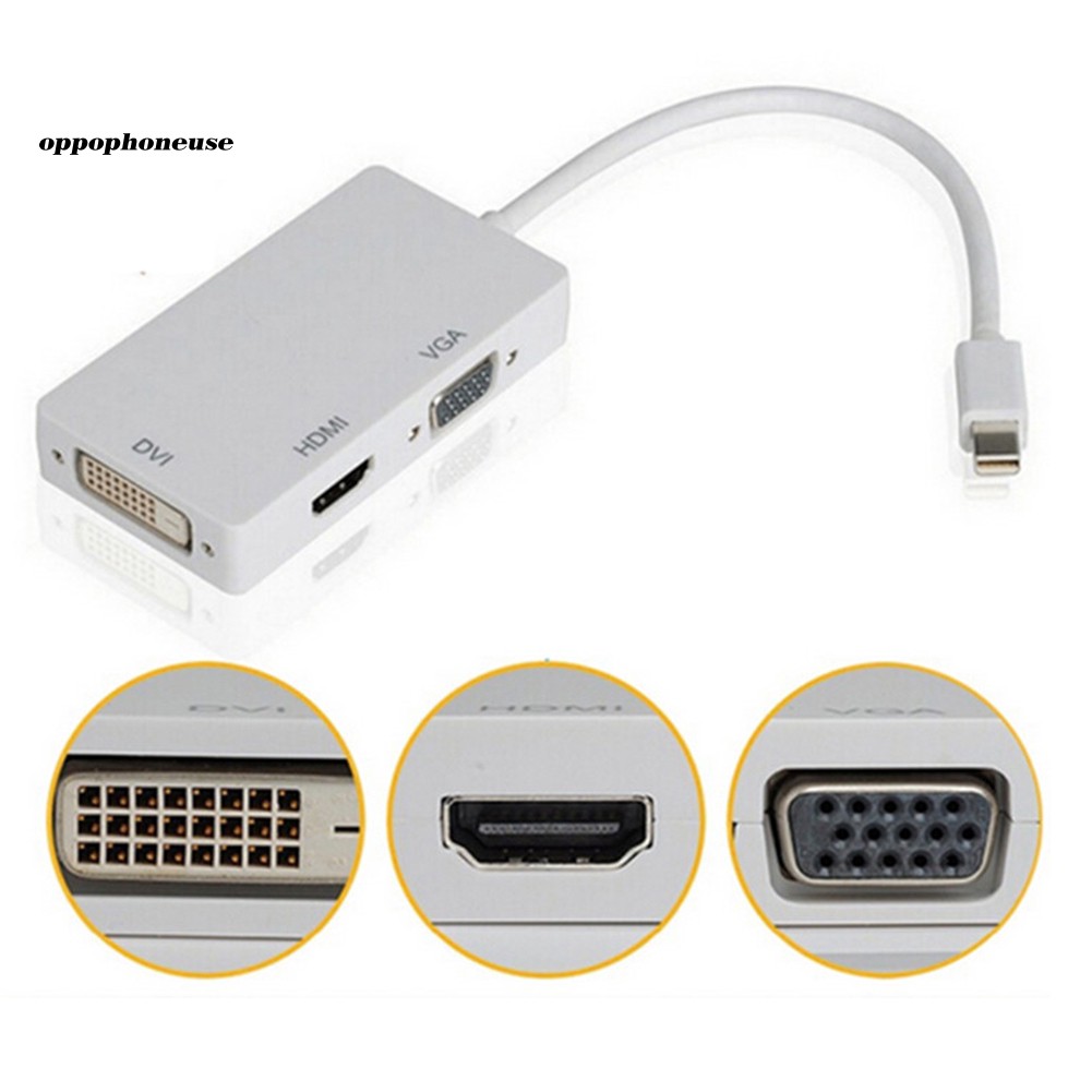 Cáp chuyển đổi Thunderbolt Mini sang HDMI VGA DVI