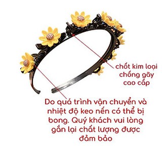 Bờm Kẹp Tóc Hình Đáng Yêu Cho Bé
