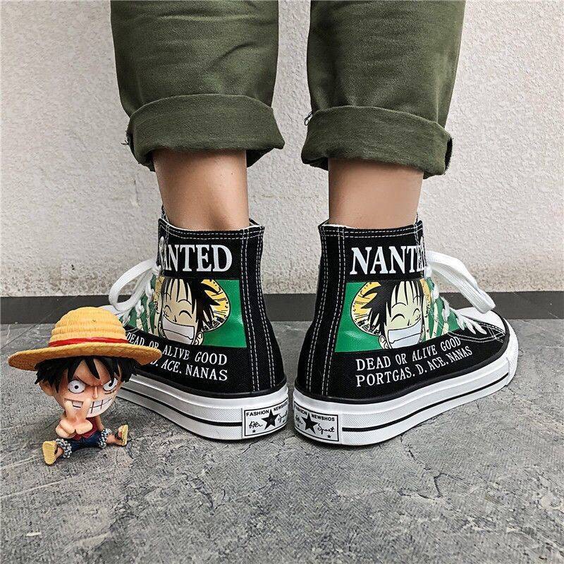 One Piece Trend Anime Breathable All-match giày nam | BigBuy360 - bigbuy360.vn