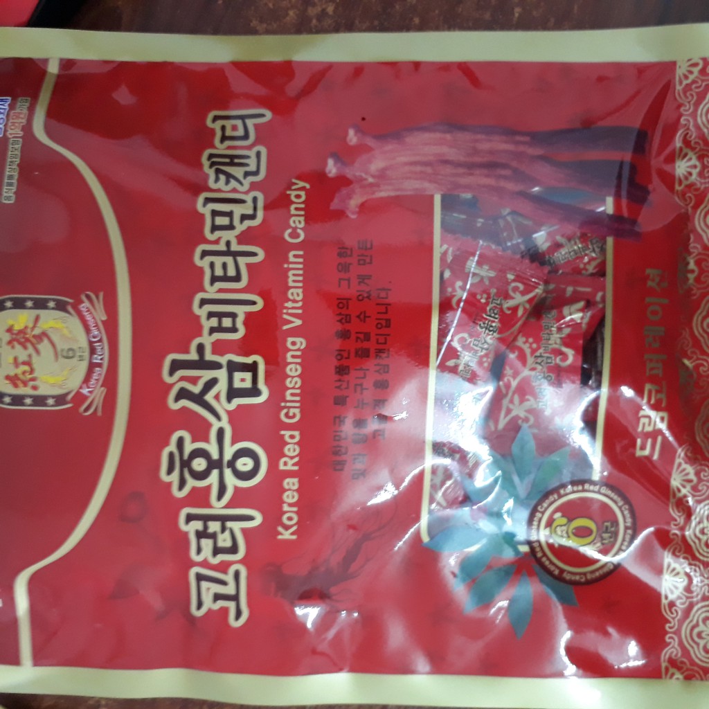 Kẹo Hồng Sâm Hàn Quốc (200gr/gói)