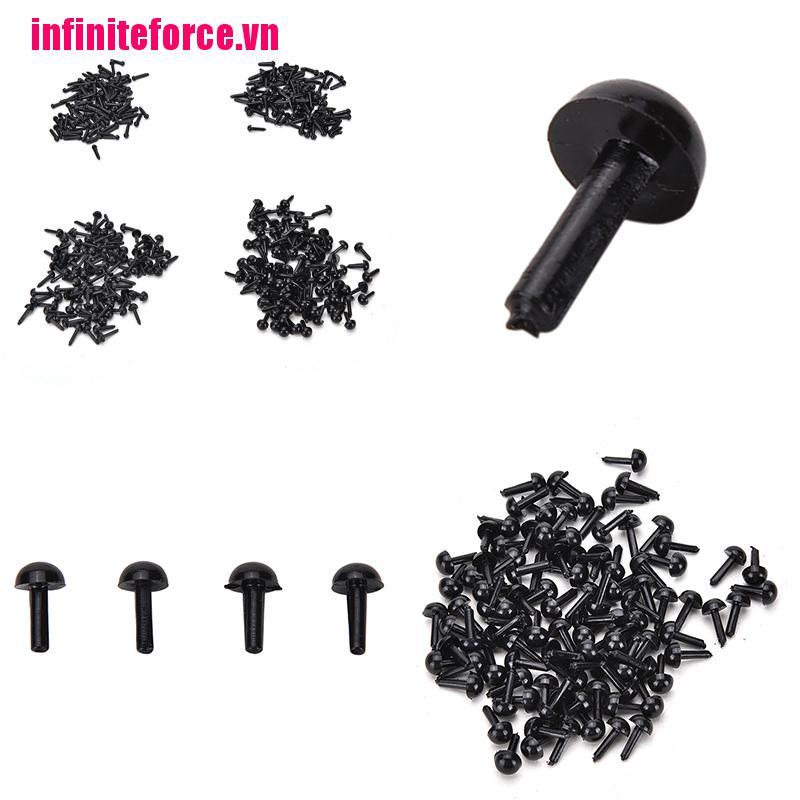 (Hàng Mới Về) Bộ 100 Mắt Nhựa 4 Kích Cỡ Cho Múa Ba Lê