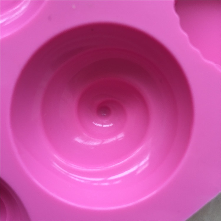 SG - Khuôn silicon tròn nướng bánh bông lan, làm bánh cupcake muffin socola 8 ô cho bé