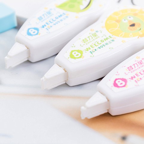 Bút xóa kéo plus loại lớn giá rẻ loại lớn 12mx5mm nhiều phân loại màu tùy chọn