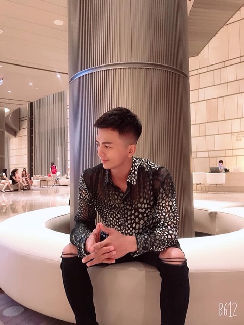 Sơ mi nam vải chiffon cao cấp hàng thiết kế