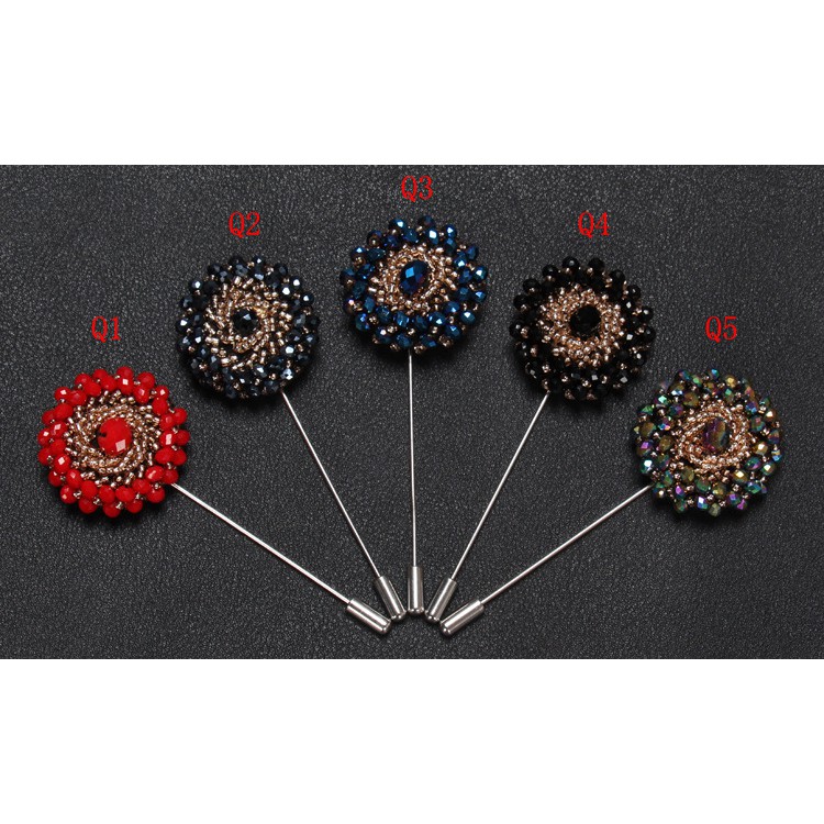 Cài áo nam nữ thời trang cao cấp đính đá - GC80