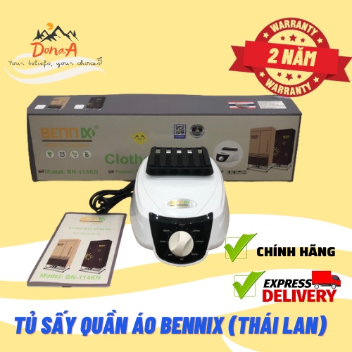 Tủ Máy Sấy Quần Áo Bennix | Tự Động Ngắt An Toàn | Hàng Nội Địa Thái Lan chính hãng | BẢO HÀNH 2 NĂM