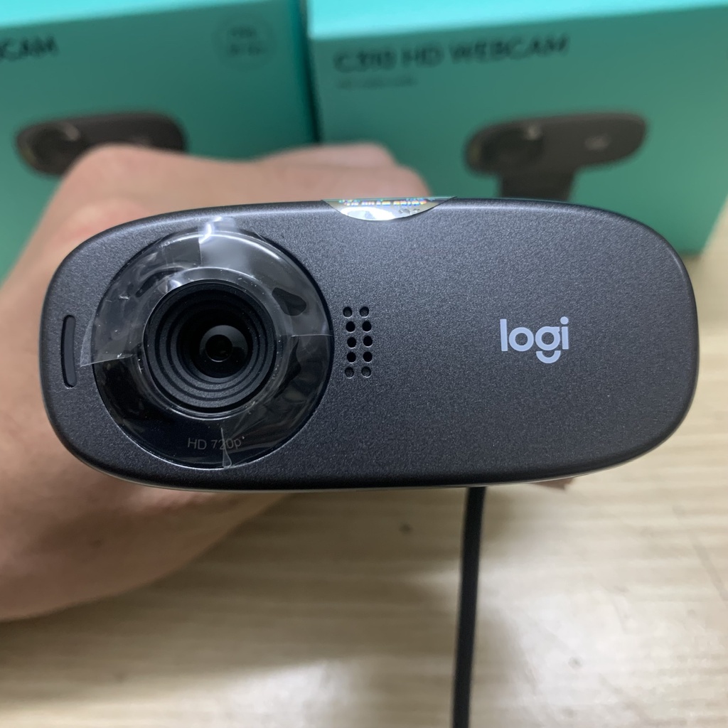 Webcam Logitech C310 Full HD, Tích hợp Micro, Góc rộng 60 độ, Chống ngược sáng, Nhận diện khuôn mặt