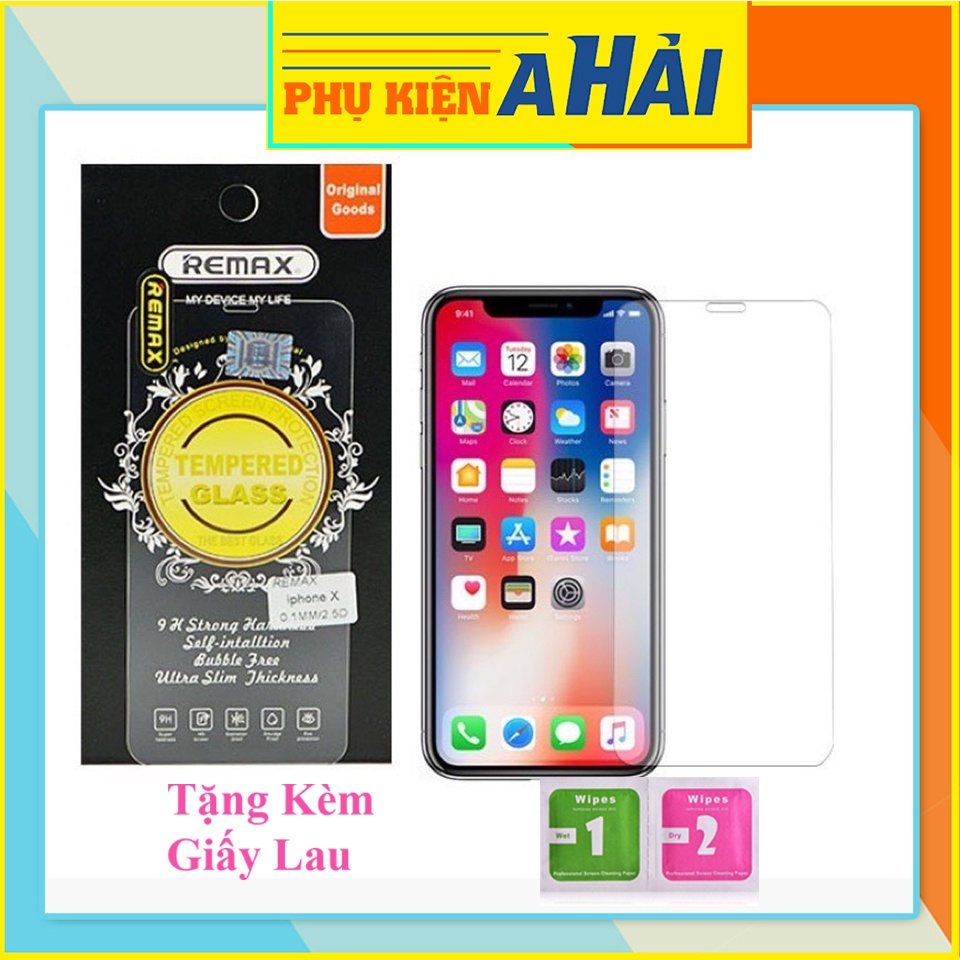 KÍNH CƯỜNG LỰC IPHONE REMAX SIÊU MỎNG 0,1MM IPHONE 6/6s plus 7/8 7plus/8 X/Xsmax/11/11promax 12 13 pro max promax [CLRM]