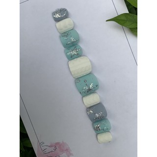 [Nail Box] Móng úp thiết kế hoạ tiết nổi noel