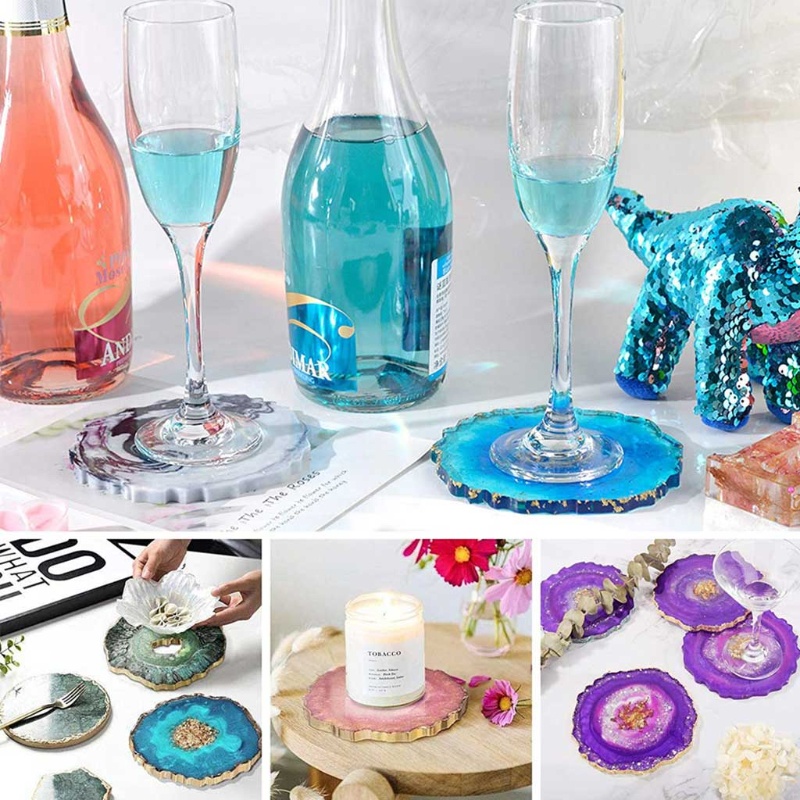 Khuôn Silicone Làm Đồ Trang Sức Nhựa Resin Epoxy Độc Đáo DIY