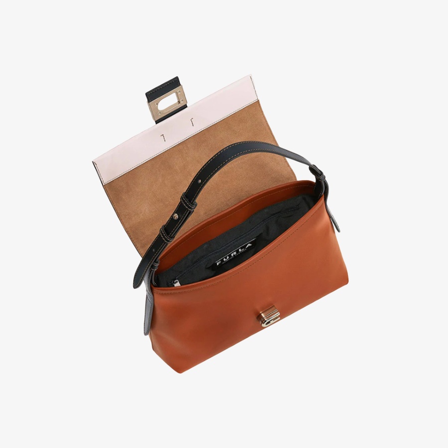 Khăn Furla Trang Trí Cột Túi Metropolis Mini Bandeau