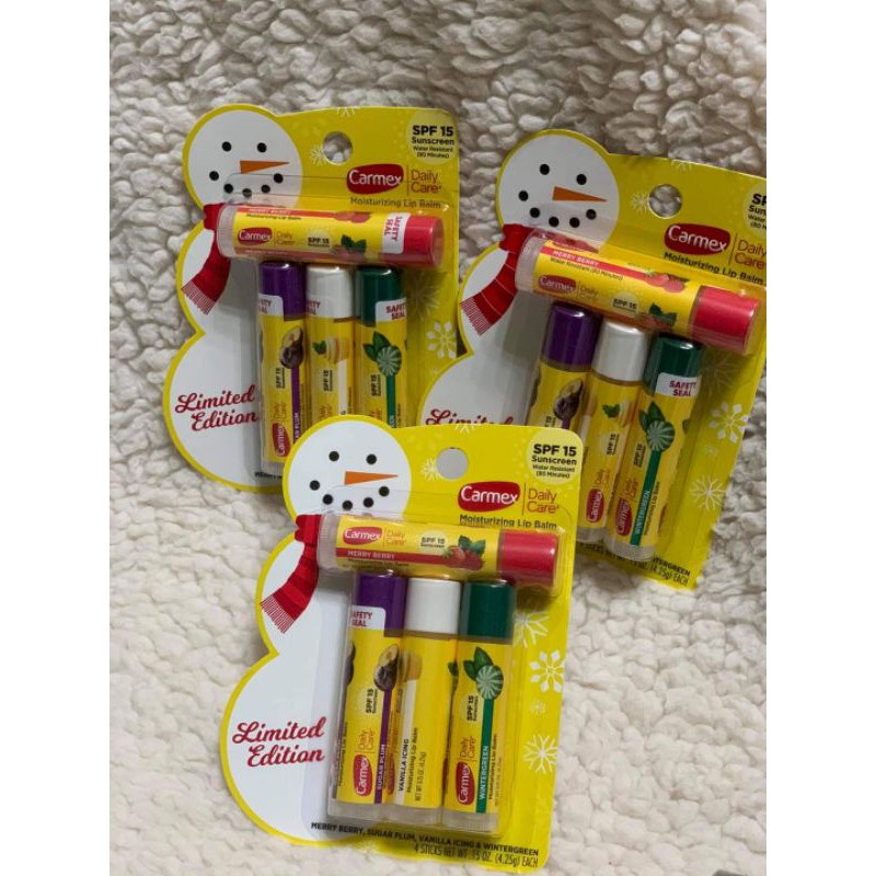 Son dưỡng môi Carmex chuẩn USA phiên bản Limited Noel 2020 | BigBuy360 - bigbuy360.vn