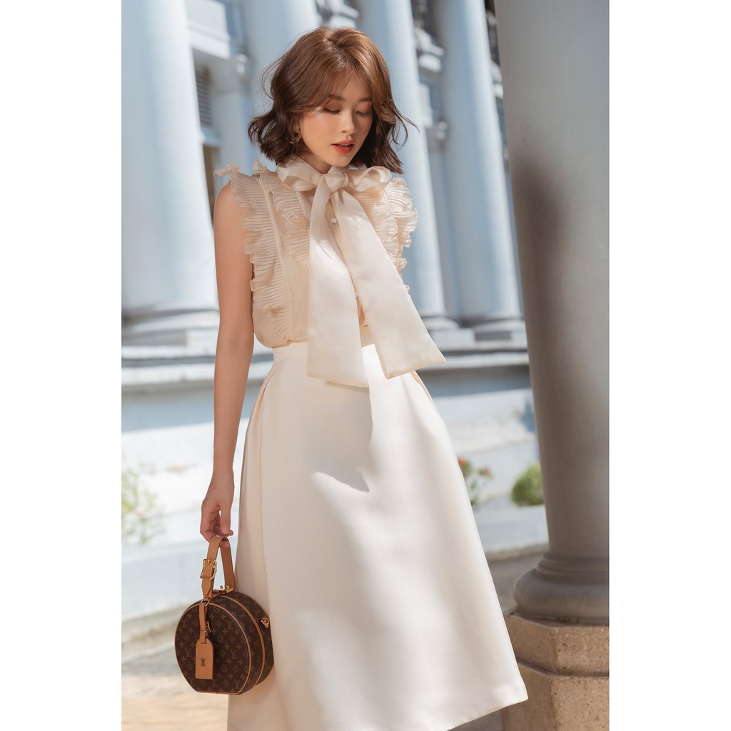 Chân váy chữ A dáng dài nữ HB HUONGBOUTIQUE - HBZ294 | BigBuy360 - bigbuy360.vn