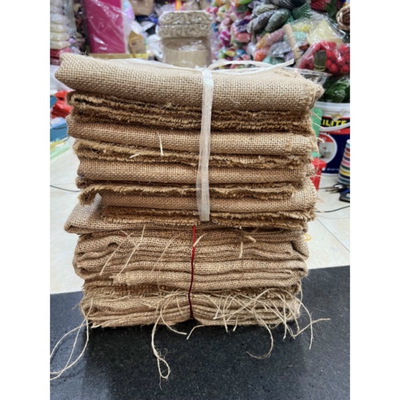 Vải bố trang trí lạ mắt độc đáo khổ 1mx1m2