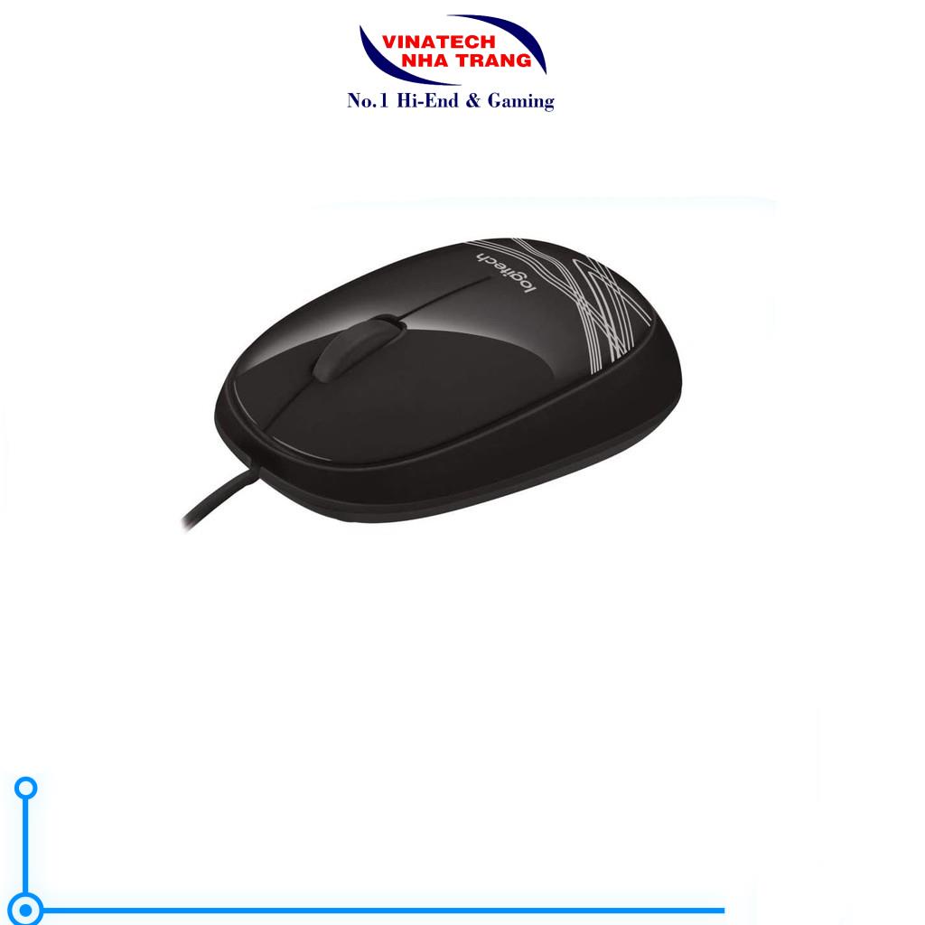 Chuột Có Dây Logitech M105 - Hàng chính hãng, sử dụng văn phòng, nhỏ gọn và dễ sử dụng.