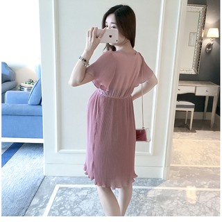 Váy Bầu Đầm Bầu Voan A0120