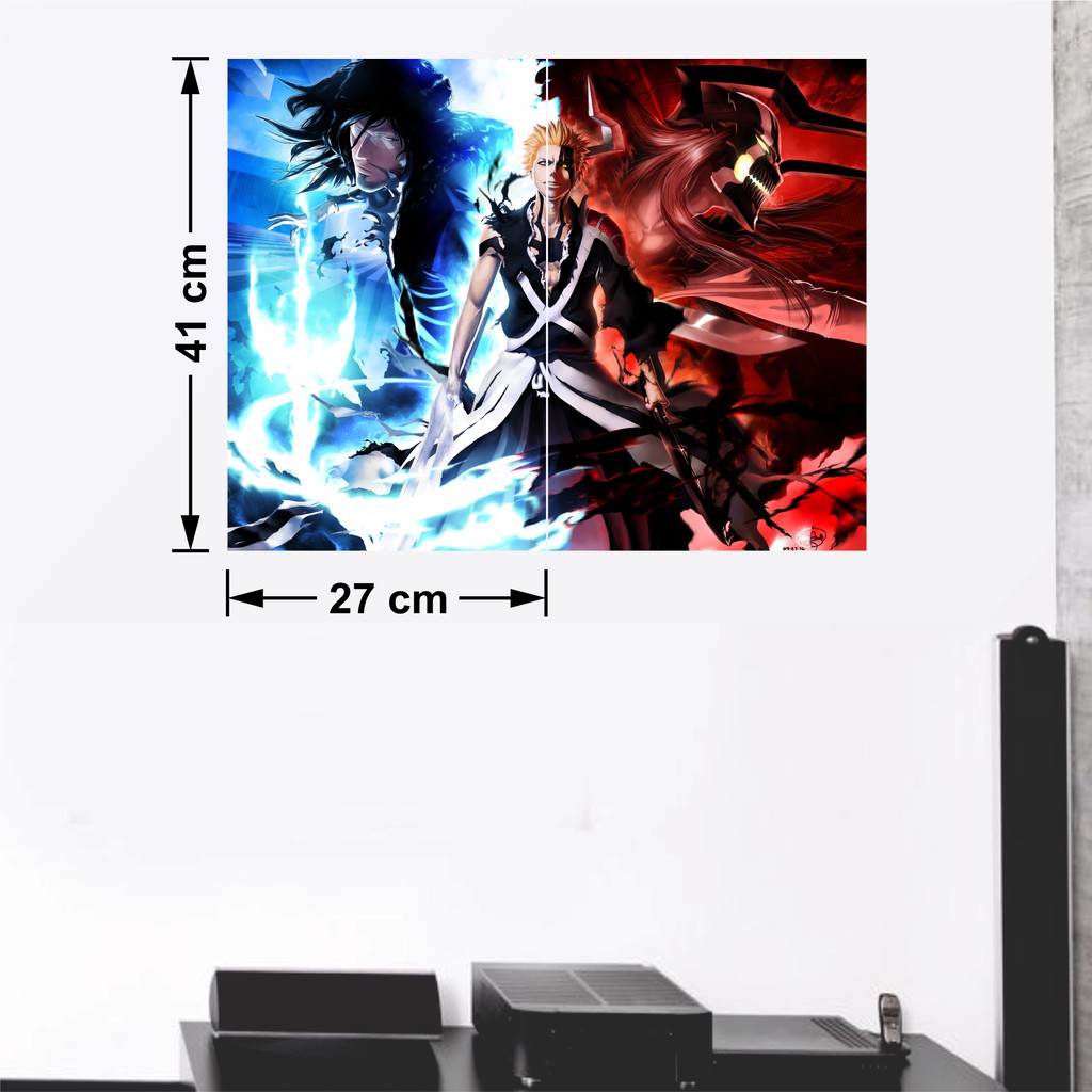 Combo 2 Tấm Poster Áp Phích Anime Bleach - Sứ Giả Thần Chết By AnimeX