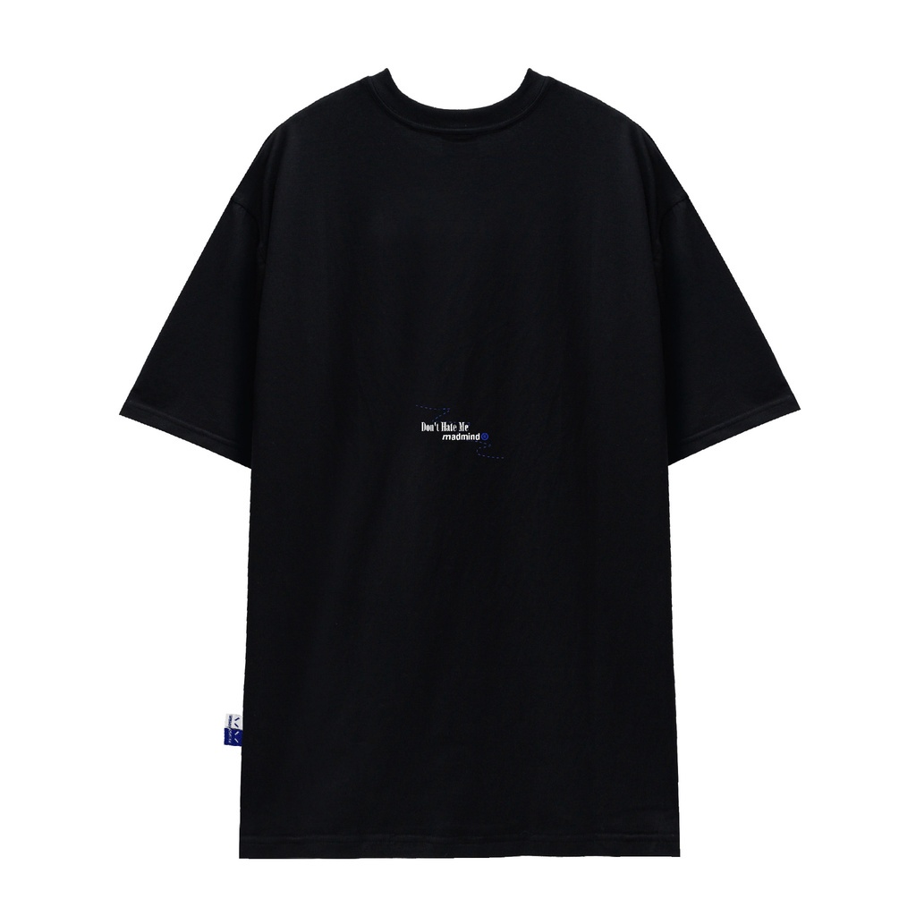MADMIND® Chính Hãng - Áo thun Cool  màu đen - cổ tròn, cotton thoáng mát - Essential Collection Form Rộng Unisex