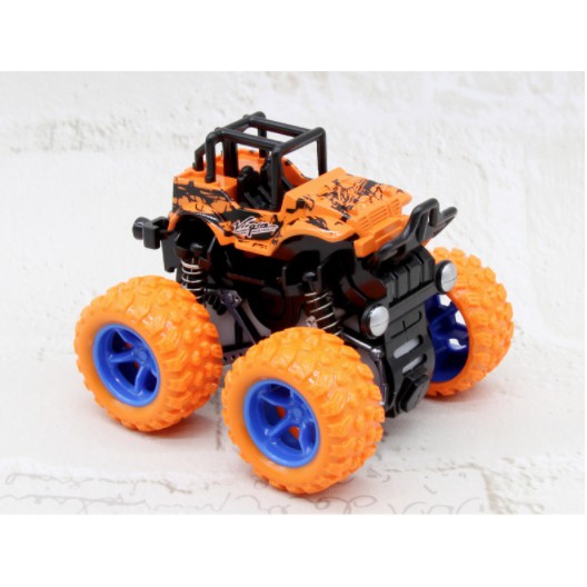 Xe Địa Hình Nhào Lộn Xoay 360 Độ Chạy Bánh Đà Cực Mạnh Cho Bé