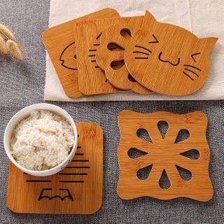 Miếng lót ly, chén bằng gỗ