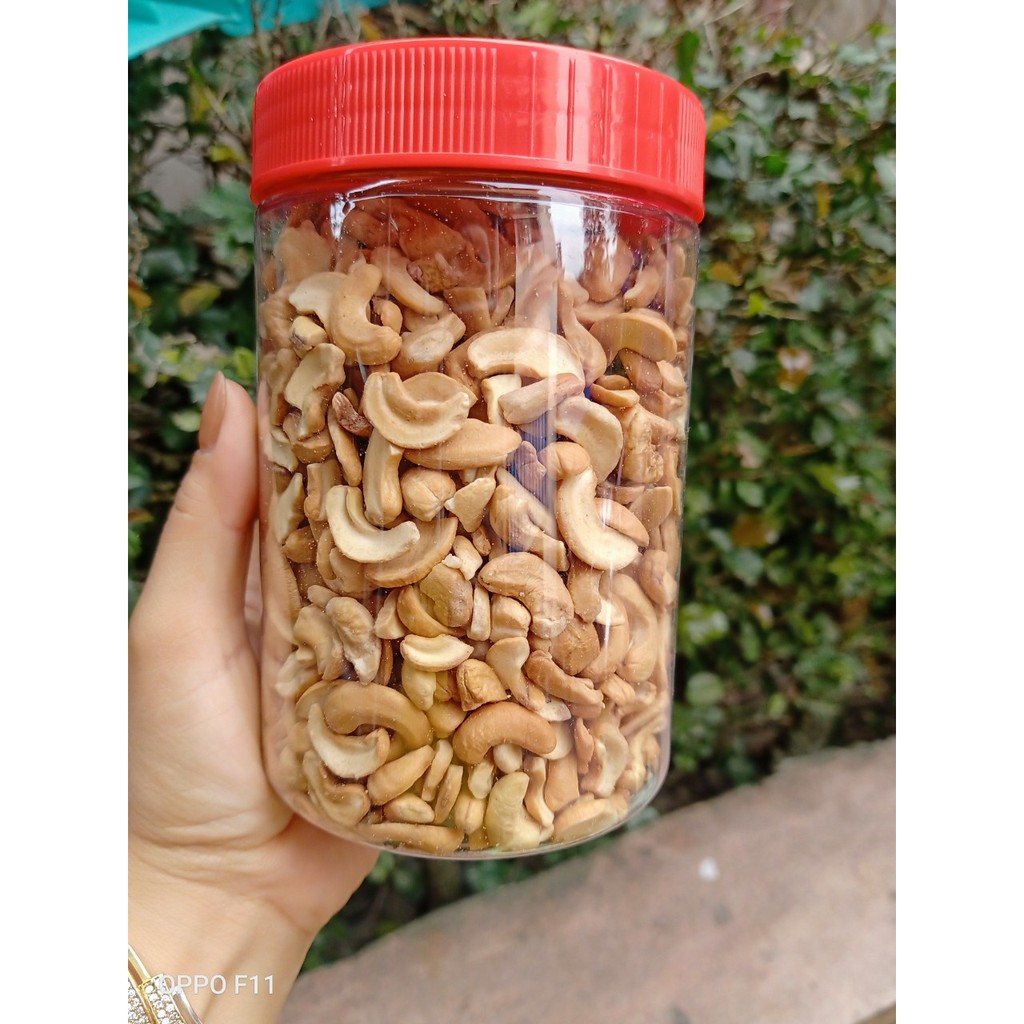 2 hộp =1kg hạt điều rang muối Bình Phước- bể