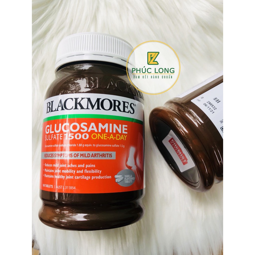 Viên uống Blackmores Glucosamine 1500mg Úc (180 viên) mẫu mới-mã T01