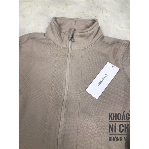 Áo Khoác nỉ CK Không Mũ