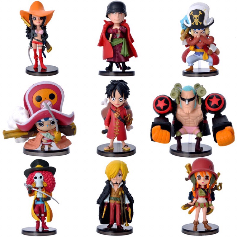 Mô hình nhân vật one piece , Dragonball , naruto