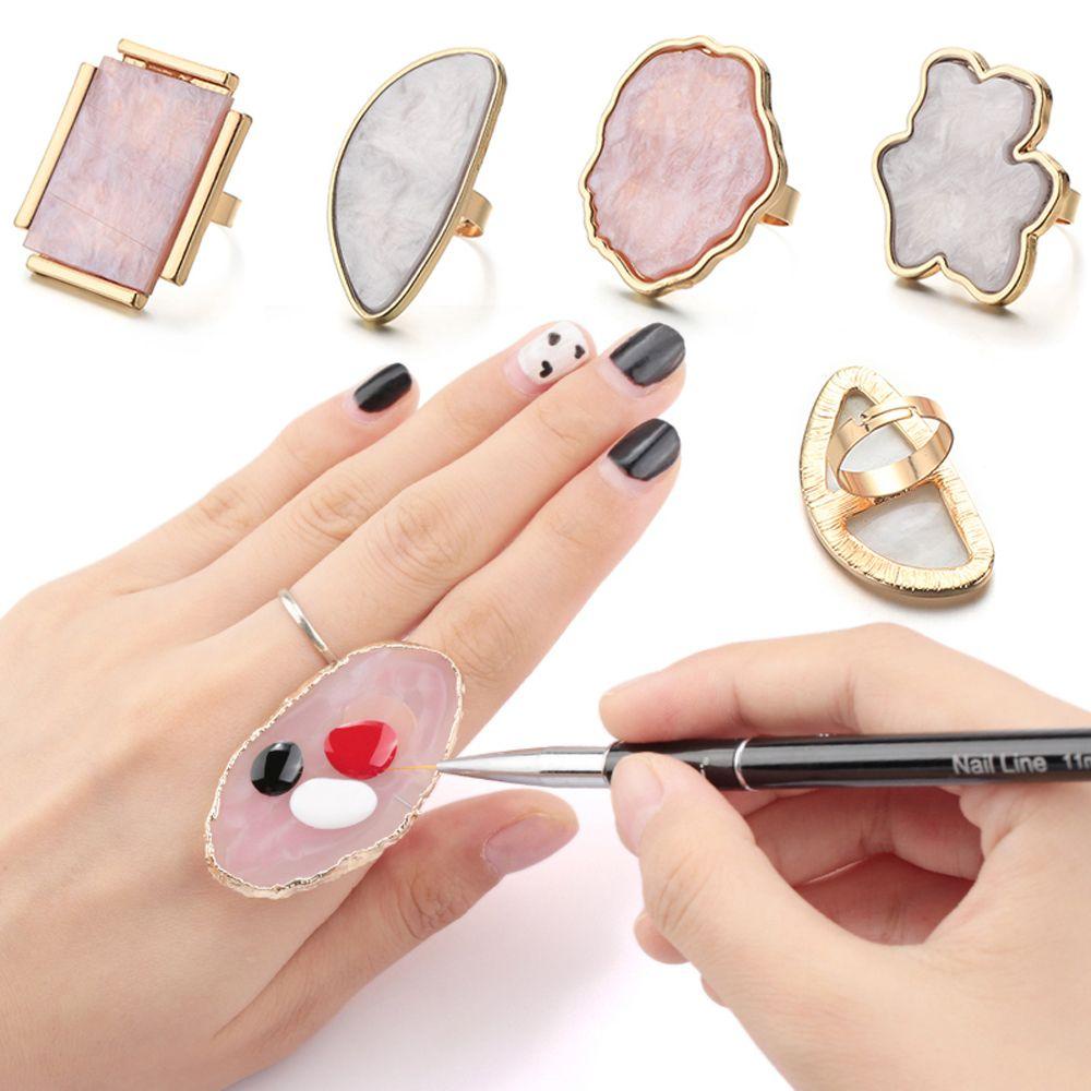 Khay Đựng Màu Vẽ Móng Nghệ Thuật|Giá Đỡ Lọ Sơn Nền / Gel UV