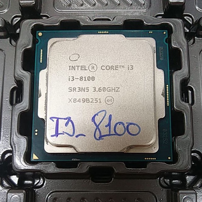 CPU Chip máy tính I3 8100 Socket 1151 - V2 | BigBuy360 - bigbuy360.vn