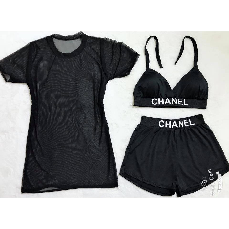 Combo 5 sét bikini 3 món, sét bikini siêu xinh
