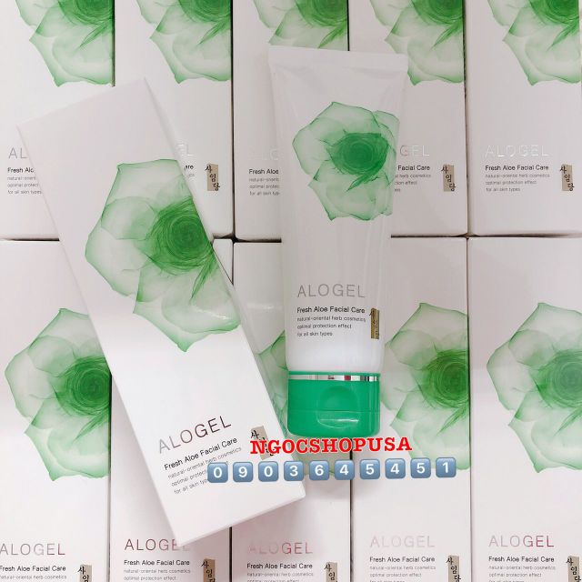 💥GEL DƯỠNG ẨM LÔ HỘI SMD Aloegel Fresh Aloe Facial Care