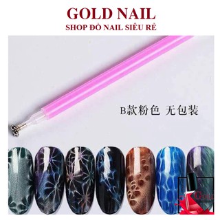 Nam châm mắt mèo, hút sơn mắt mèo tạo hình hoa