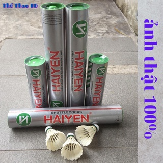 Ống cầu lông Hải Yến,Cầu lông hải yến bạc hộp 6 vs 12 chính hãng,siêu rẻ