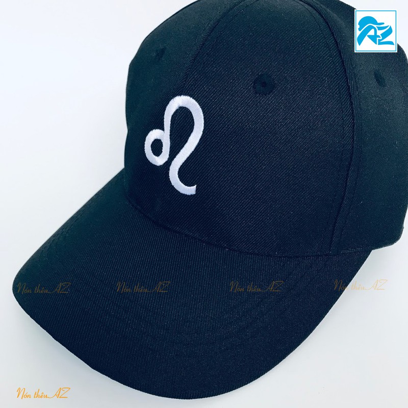 Nón kết thêu logo chòm sao Sư Tử Leo - Mũ Lưỡi Trai AZ MT456