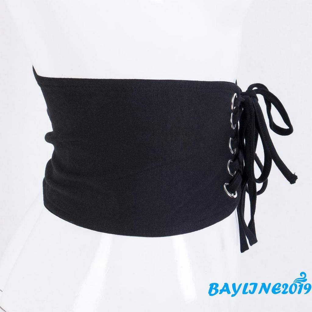 Dây Thắt Lưng Màu Trơn Đơn Giản Thời Trang Cho Nữ