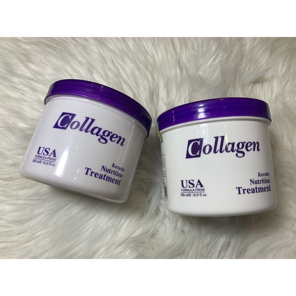 Hấp Dầu Collagen Tiwan Nutrition 500ml Siêu Bóng Mượt