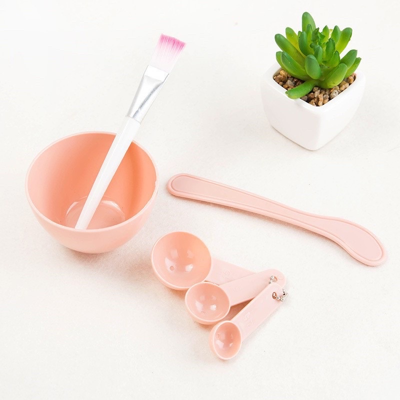 Bộ Dụng Cụ Trộn Mặt Nạ Đắp Mặt 4 in 1
