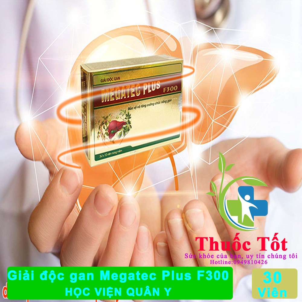 Giải độc gan Megatec Plus F300 -Học viện Quân Y