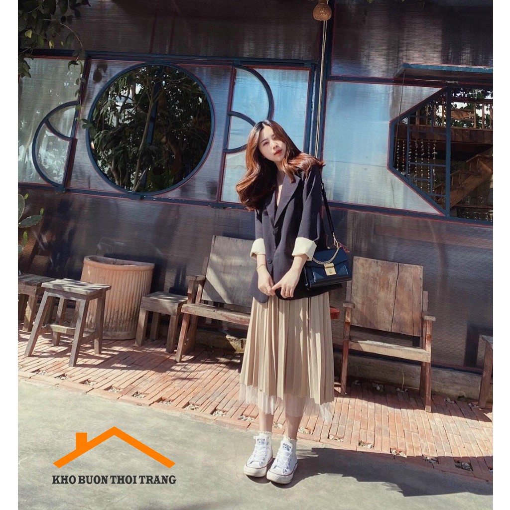 Áo vest blazer 2 lớp phong cách Hàn quốc | BigBuy360 - bigbuy360.vn