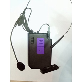 MIC TRỢ GIẢNG KHÔNG DÂY AIGE V11