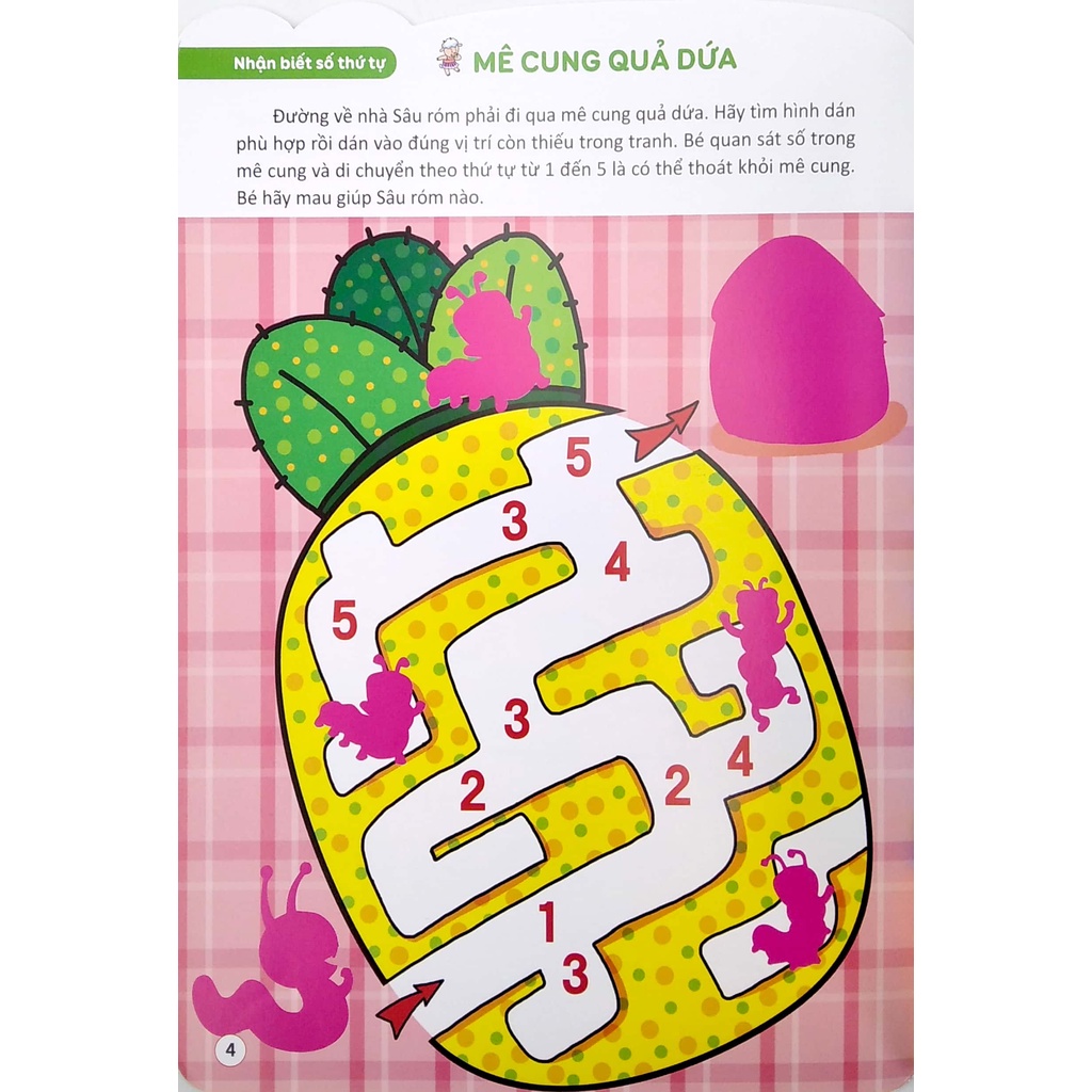 Sách 178 Stickers - Bóc Dán Thông Minh Phát Triển Khả Năng Tư Duy Toán Học (3 - 4 Tuổi) - Tập 3