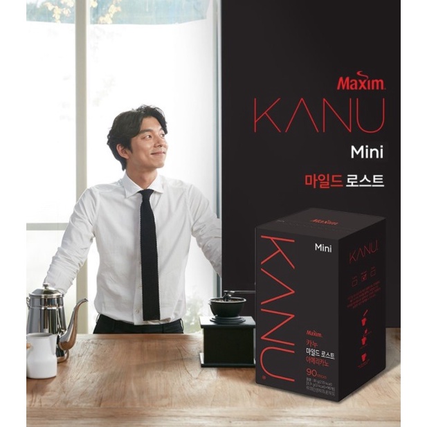 Hộp cà phê hòa tan Kanu Americano Blend Mild Roast 90 gói