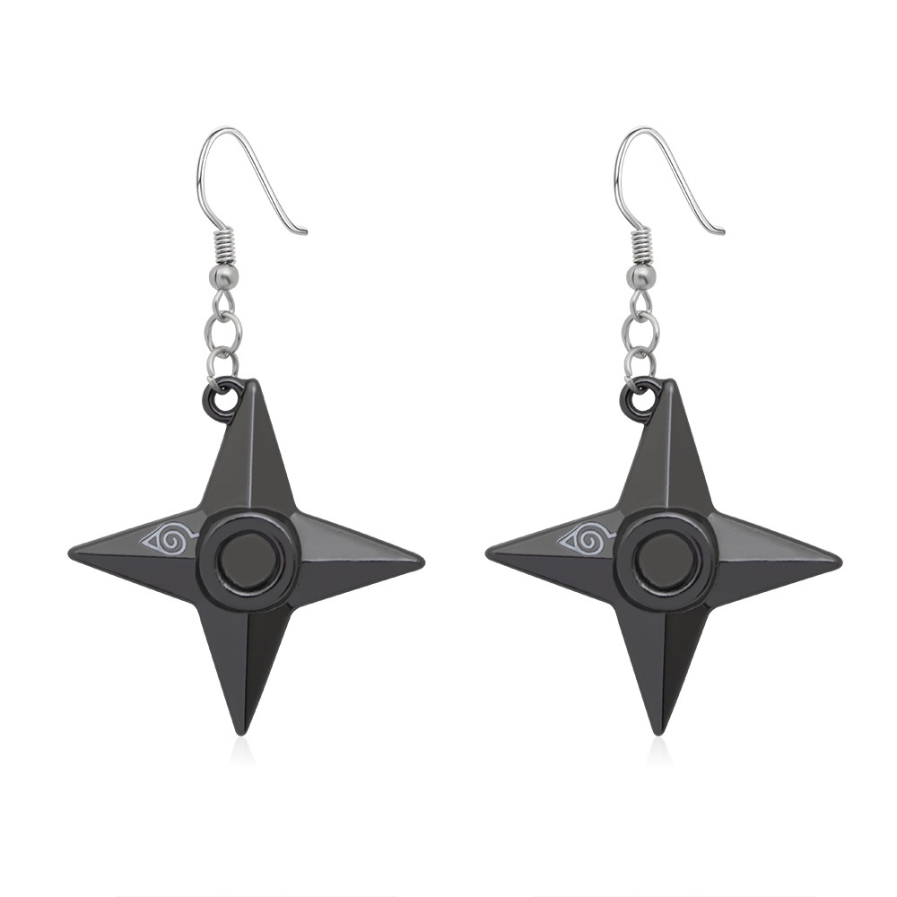 Khuyên Tai Logo Naruto Thời Trang Cá Tính