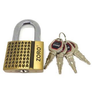 Ổ khóa Zoro xọc vàng 6 phân chìa kiếm, bảo vệ an toàn cho nhà cửa