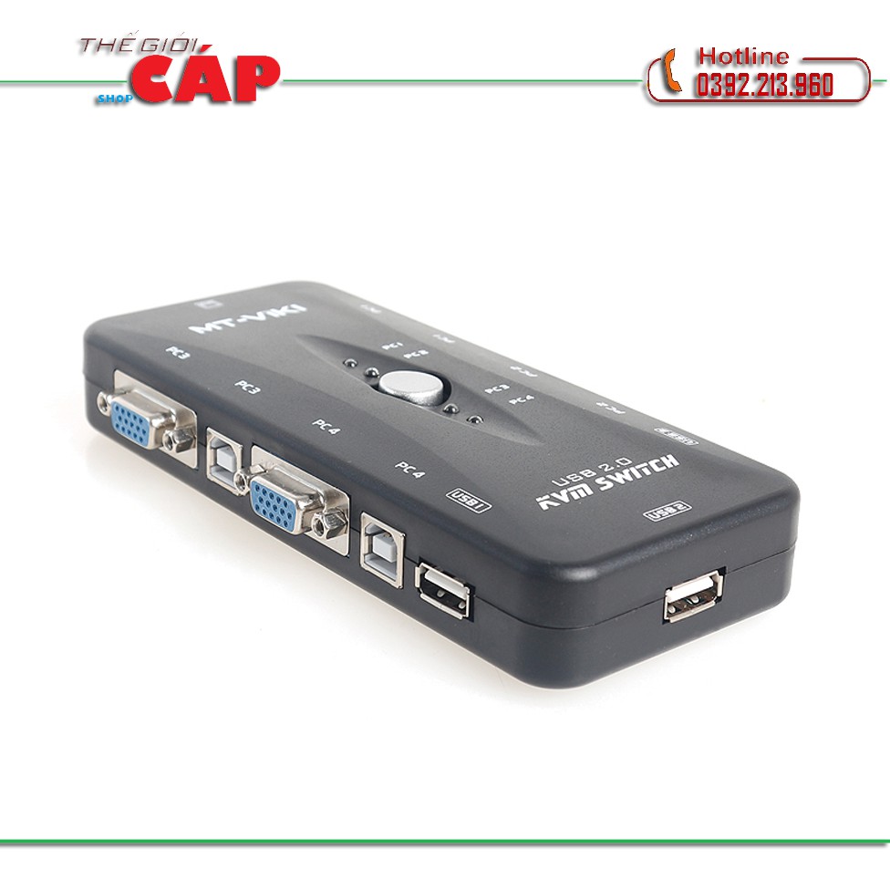 Bộ chia KVM USB MT-VIKI 4